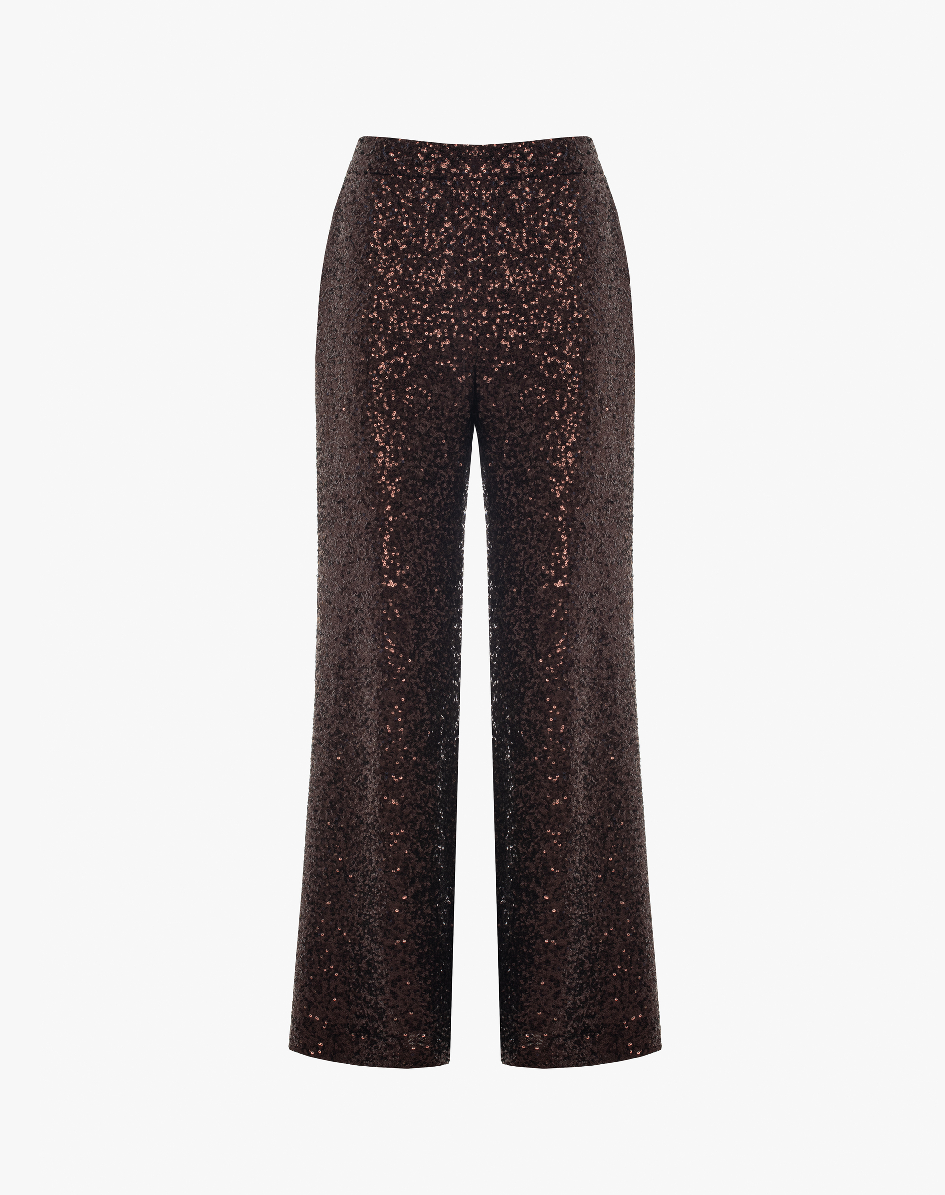 Palazzo Trousers With All-Over Sequins - ARABICA - Manila Grace | Official Website