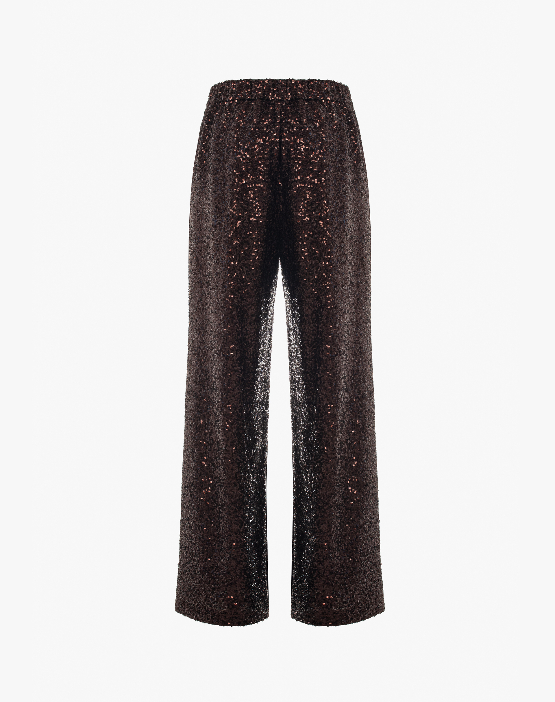 Palazzo Trousers With All-Over Sequins - ARABICA - Manila Grace | Official Website