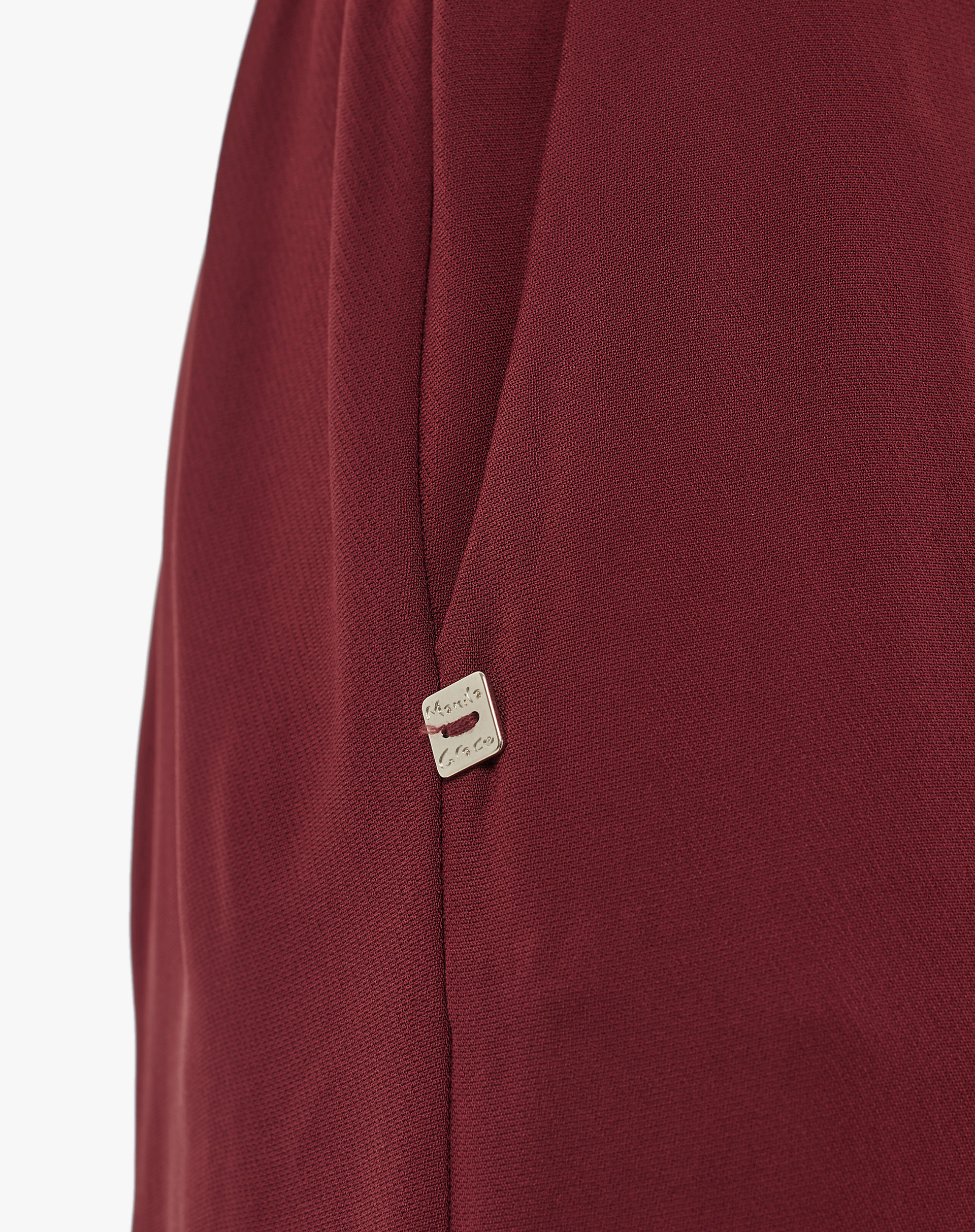 Wide-Leg Crepe Trousers - MA646 - Manila Grace | Official Website