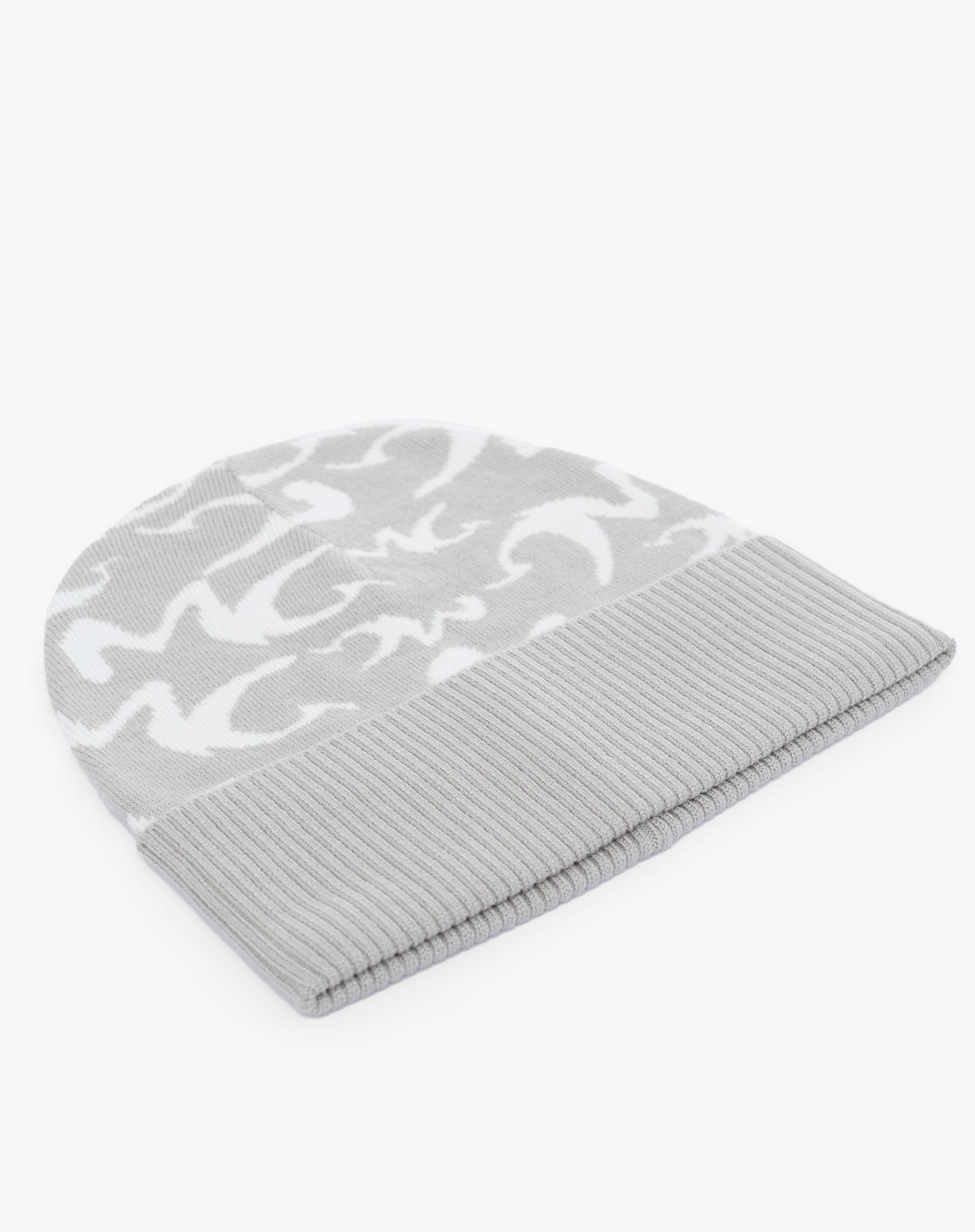 Berretto In Maglia Jacquard Con Logo - MA642 - Manila Grace